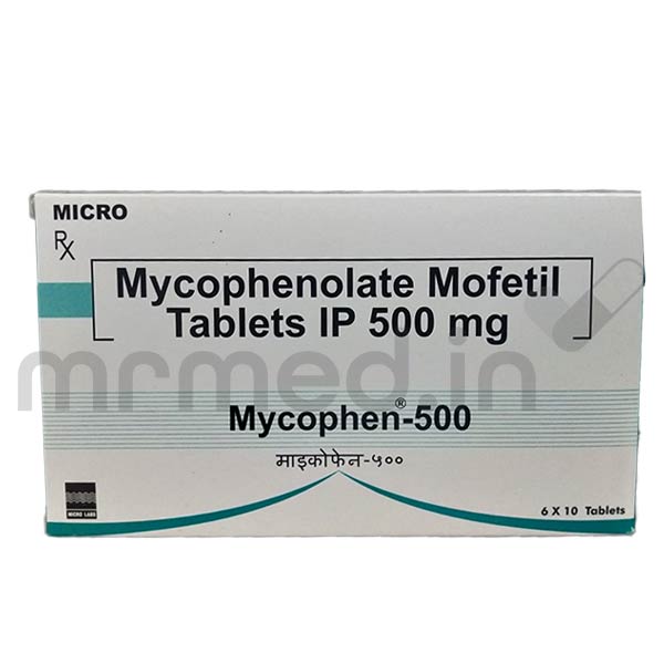 Buy Mycophen 500mg Tablet Online Uses, Price, Dosage, Instructions
